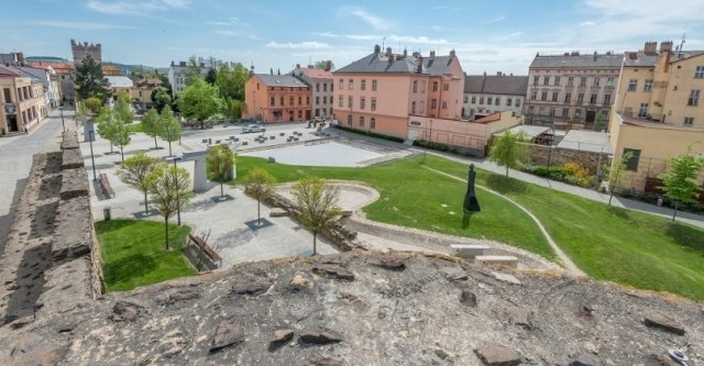 Jihlava - park Gustava Mahlera